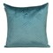 Nassau Collection 20" Teal Blue Transitional Quilted Throw Pillow